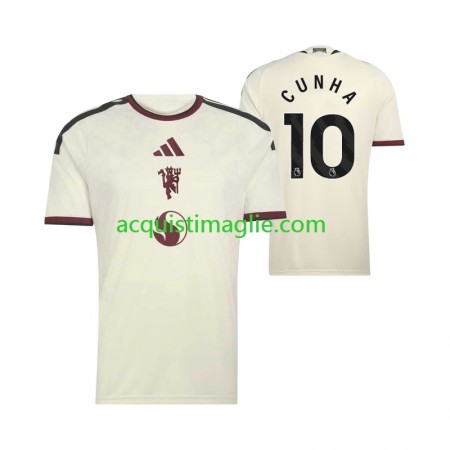 Divisa di Calcio Manchester United Matheus Cunha 10 Terza 2026/2027